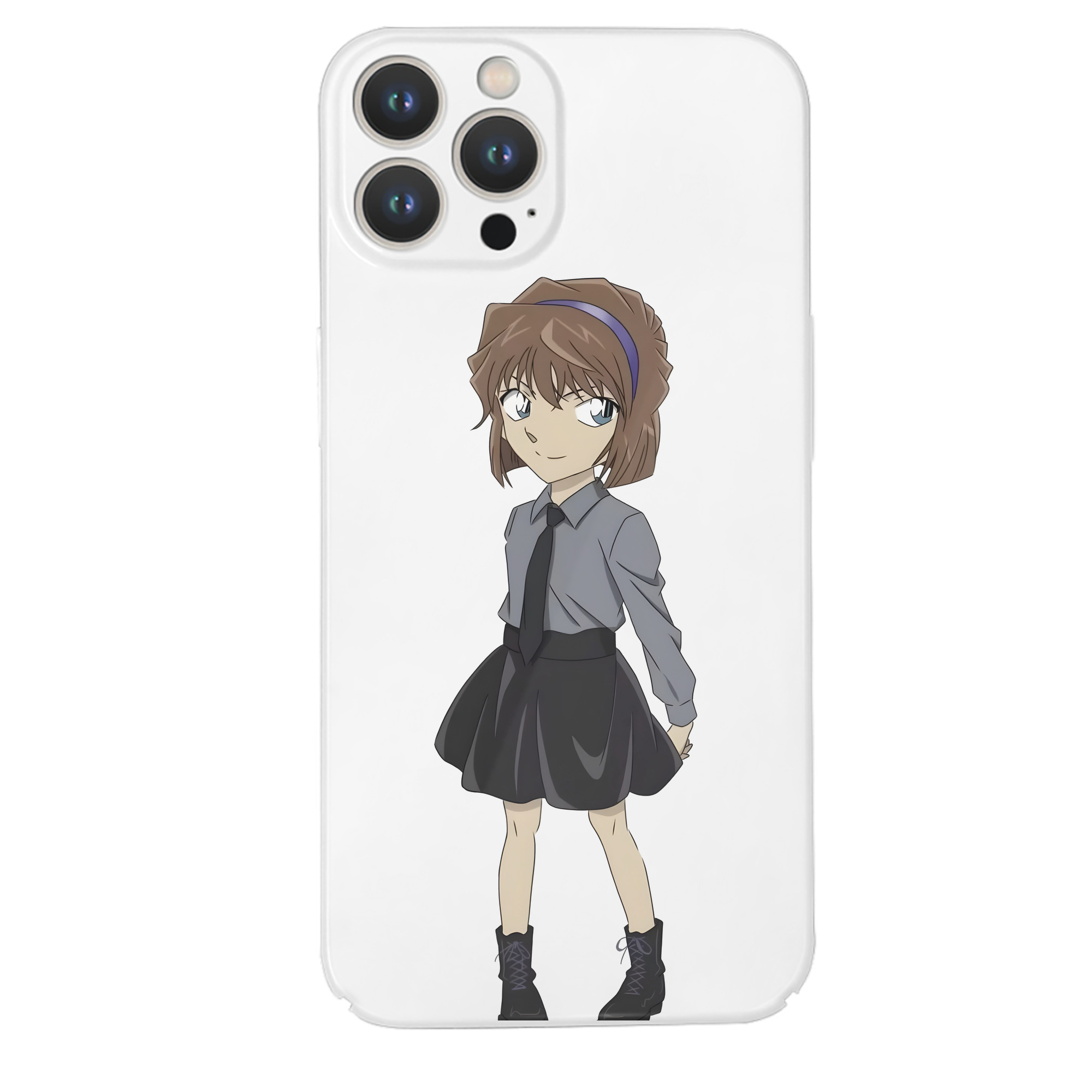 （画像用） 名探偵コナン 灰原 哀 はいばら あい Detective Conan Anita Hailey、Vi Graythorn Haibara Ai 【iPhone 14シリーズ対応】ハードケース